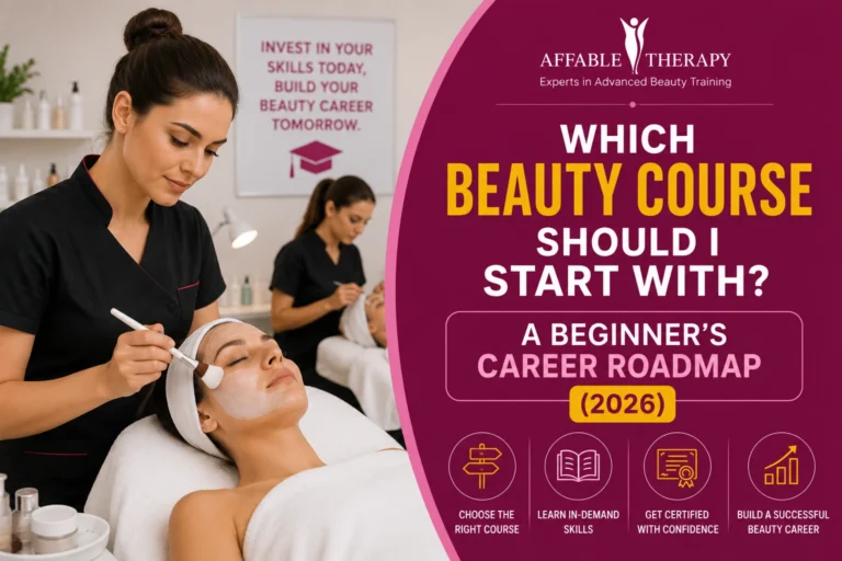 Which Beauty Course Should I Start With? A Beginner's Career Roadmap (2026) Aesthetics course