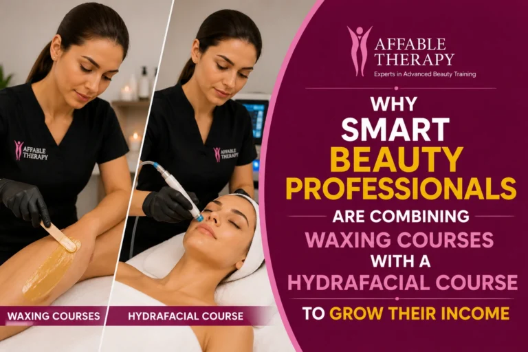 Why Smart Beauty Professionals Are Combining Waxing Courses with a Hydrafacial Course to Grow Their Income