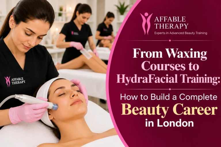 From Waxing Courses to HydraFacial Training: How to Build a Complete Beauty Career in London